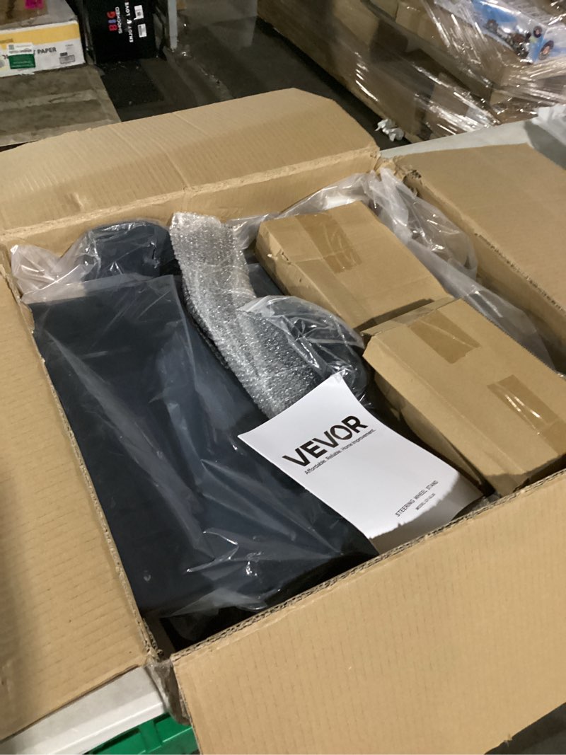 vevor racing wheel stand, adjustable & foldable simulator stand for logitech g29 g27 g920 g923, thru