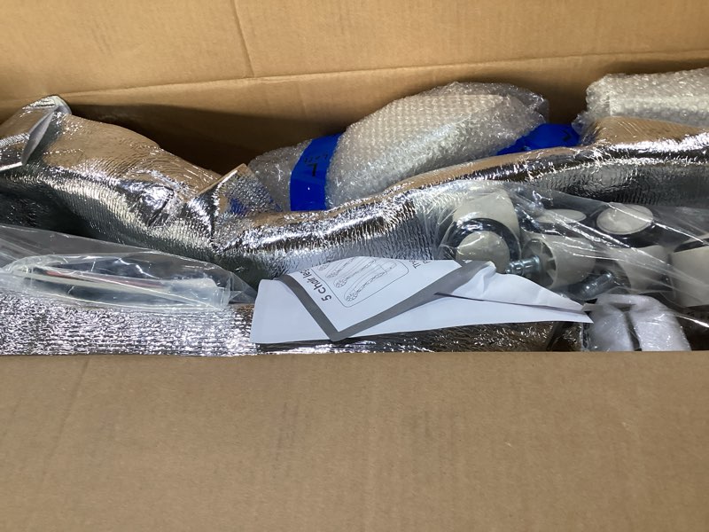 Condition photo showing New/Like New for ELABEST X100 Ergonomic Office Chair with Footrest, Big and Tall Home Desk Chair with 5D Flip-Up Arms, Adjustable 3D Lumbar Support,High Back Rolling Computer Chair, Swivel Mesh Chairs (Frosted Dawn)