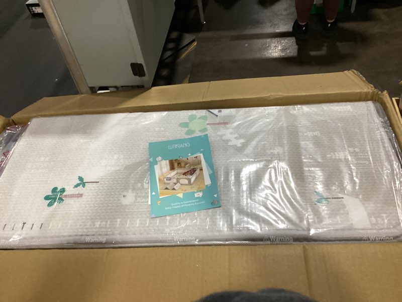 lutikiang 79" x 71" baby playpen with upgrade mat, portable play yard for babies and toddlers, extra