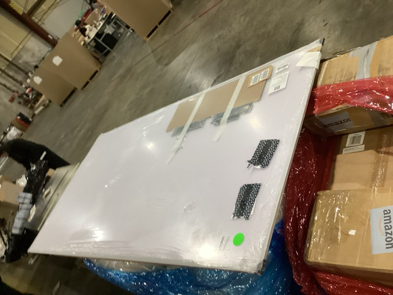 Condition photo showing New/Like New for viz-pro dry erase board/magnetic whiteboard, 8' x 4', silver aluminum frame