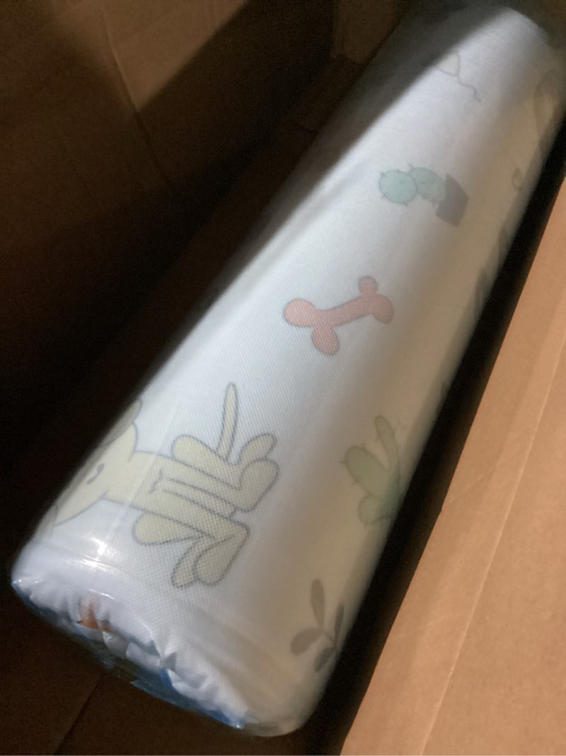 Condition photo showing New/Like New for Premium 5" Crib Mattress and Toddler Mattress, Dual-Sided and Firm, Hypoallergenic Crib Mattress, Fits Standard Full-Size Crib and Toddler Bed Dog & Rabbit 52" x 27.6" x 5"