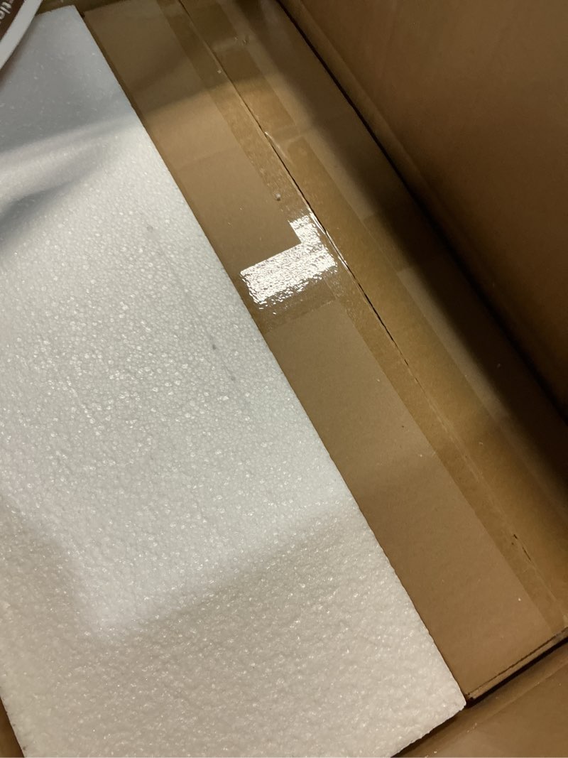 Condition photo showing Good Condition for Wood and Globe Linear Chandelier Wooden Farmhouse Dining Room Light Fixture Rustic 4-Light Linear Kitchen Island Lighting Mid Century Modern Globe Hanging Pendant Light with Milk Glass Lampshade Wood-1023