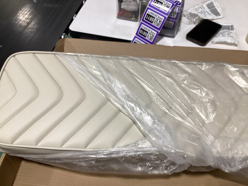 Condition photo showing Good Condition for NOVAL Arm Rest Manicure Board for Pedicure Chairs - 9x27 Inch Luxurious PU Leather Hand Rest, Easy to Clean & Non-Slip, Salon-Ready Design for Long Hours Use (?Khaki)