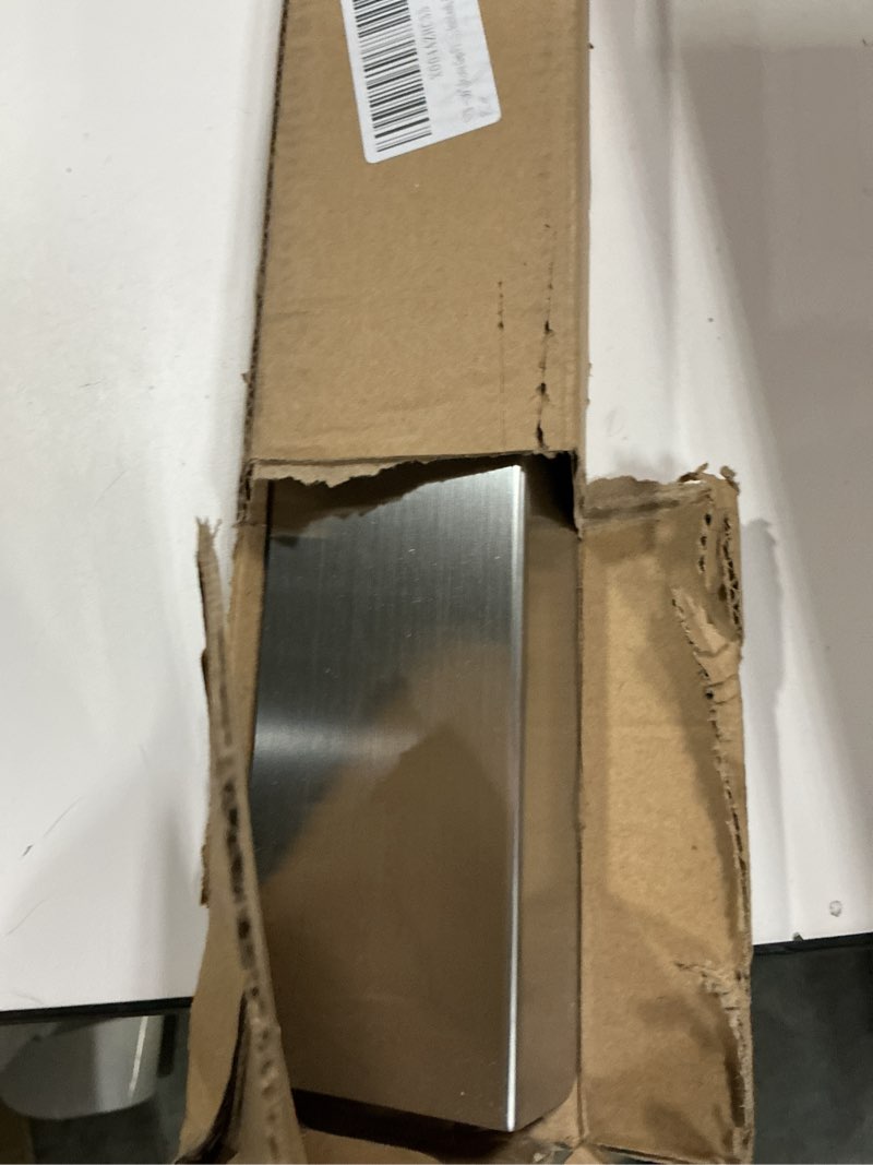 Condition photo showing Good Condition for 30" Stove Gap Filler,Slide-in Range Rear Filler Kit-Stainless Steel Backsplash for Stove,Range Gap Filler,Stove Trim Kit with Most Brands Between Stove and Backsplash,Oven Gap Filler 30" Silver