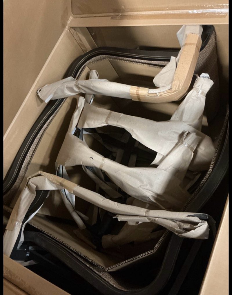Condition photo showing New/Like New for monaco sling swivel bar stool 2pcs  adv14011f01-2sl