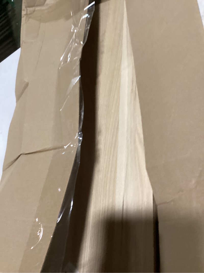 Condition photo showing Good Condition for red oak solid wood stair tread with small (3/4") square nose profile (36" x 11 1/2")