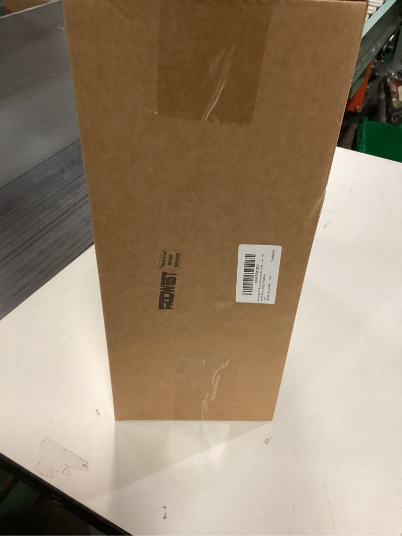 Condition photo showing New/Like New for Roowest 33 Pcs Gingerbread Man Christmas Tree Ornament Decorations DIY Foam Glitter Peppermint Ornaments for Christmas Tree Gingerbread Craft Decoration for Home Xmas Party Supplies Gingerbread Man Brown 33