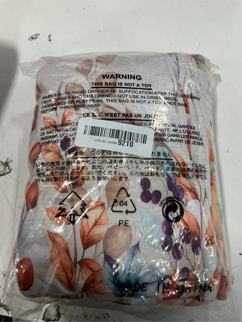 Condition photo showing New/Like New for Fall Chair Covers Set of 4, Retro Orange White Blue Harvest Pumpkin Leaves Printed Chair Slipcovers Stretch Removable Kitchen Parson Spandex Thanksgiving Chair Covers Protector for Dining Room 4PCS Pumpkincbt4338