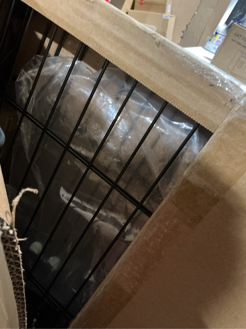 Condition photo showing Good Condition for P4 Plus Rolling Clothes Rack Heavy Duty, Clothing Racks for Hanging Clothes, Free Standing Garment Racks with Wheels, Portable Closet Rack 45''W × 20.5''D × 80.5''H, Max Load 570 Lbs, Black Black P4 Plus