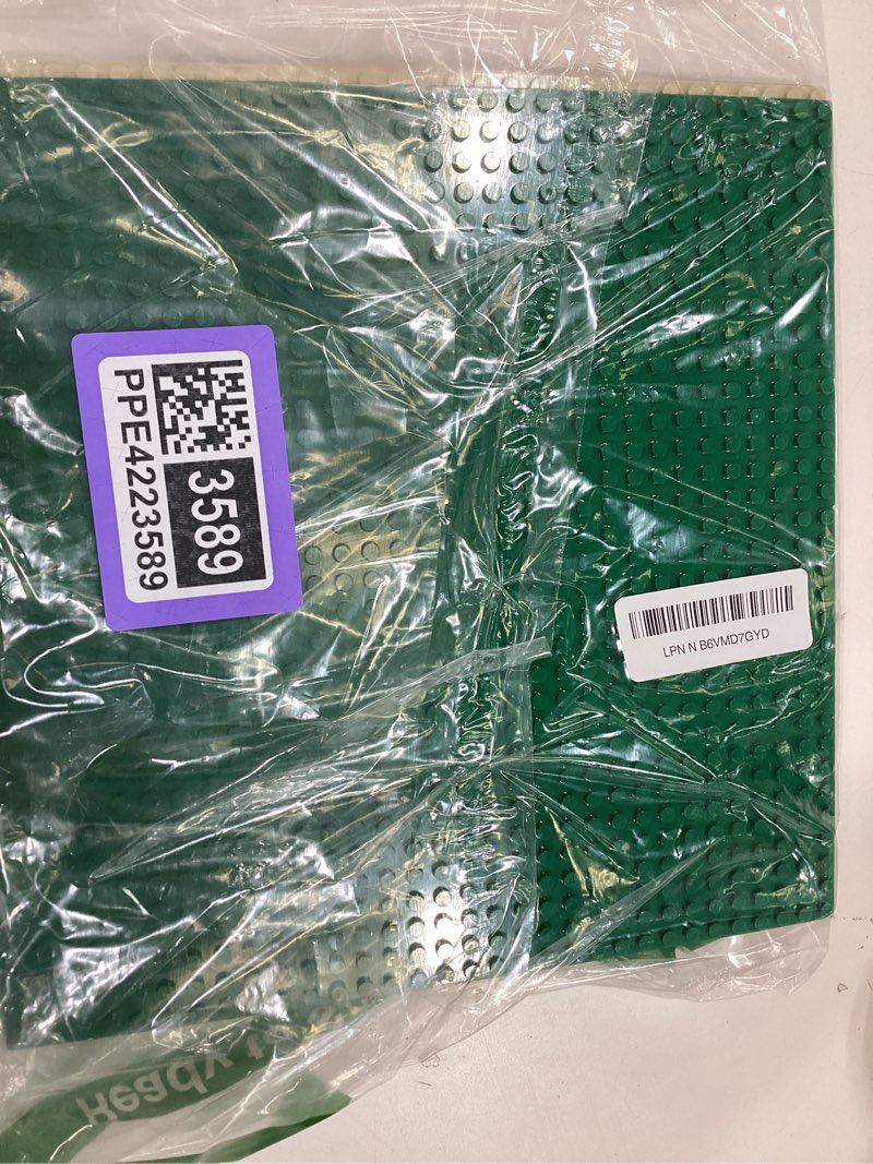 Condition photo showing Good Condition for 4 pack classic baseplates, building plates for building bricks, compatible with all major brands and activity table-baseplate 10" x 10", age 3 and up, multicolored multicolored-4 pcs