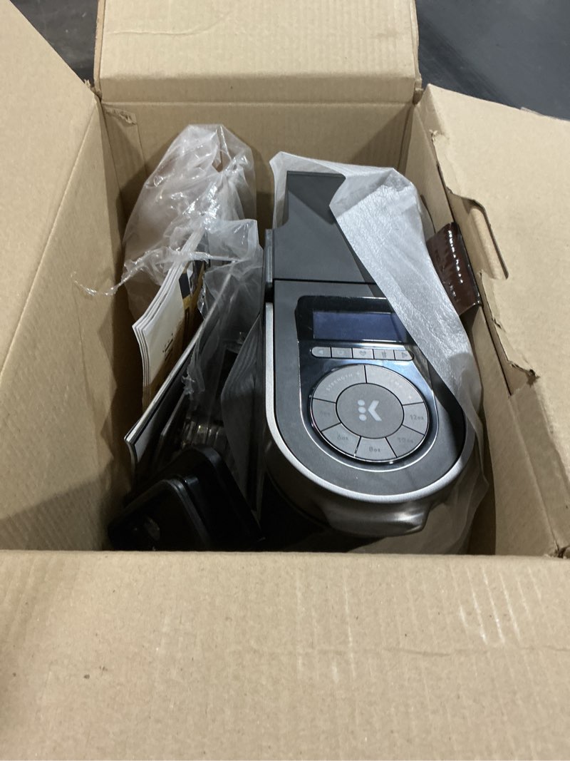 Condition photo showing As Is for Keurig K-Supreme SMART Coffee Maker, MultiStream Technology, Brews 6-12oz Cup Sizes, Black