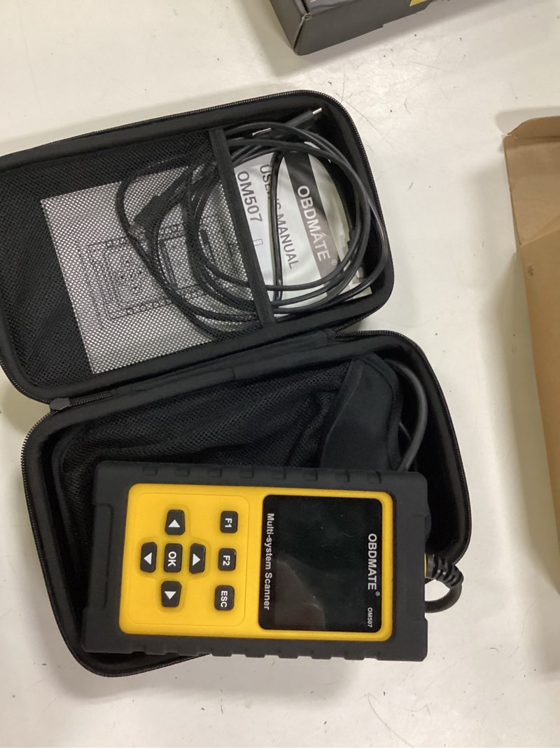 Condition photo showing Good Condition for obd2 scanner diagnostic tool for gmc/buick/chevrolet/cadillac, om507 all systems diagnostic with 12 resets (oil/etc/epb/abs/sas/bat register...), full obdii functions read&erase fault codes