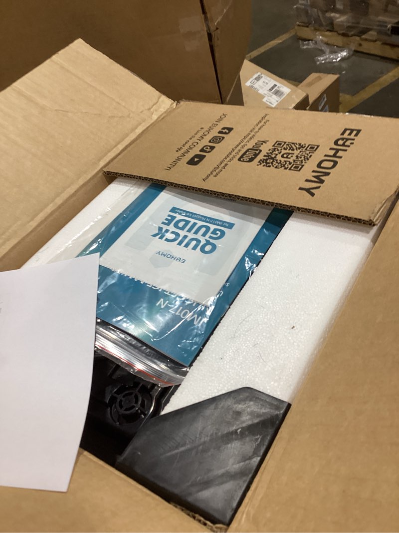 Condition photo showing As Is for EUHOMY Nugget Ice Maker Countertop, 40Lbs/24H Pebble Ice Maker Machine, Self-Cleaning Countertop Sonic Ice Makers with Ice Scoop&Basket, Pellet Ice Maker Machine for Home/Kitchen/Office Black 40LBS/Day