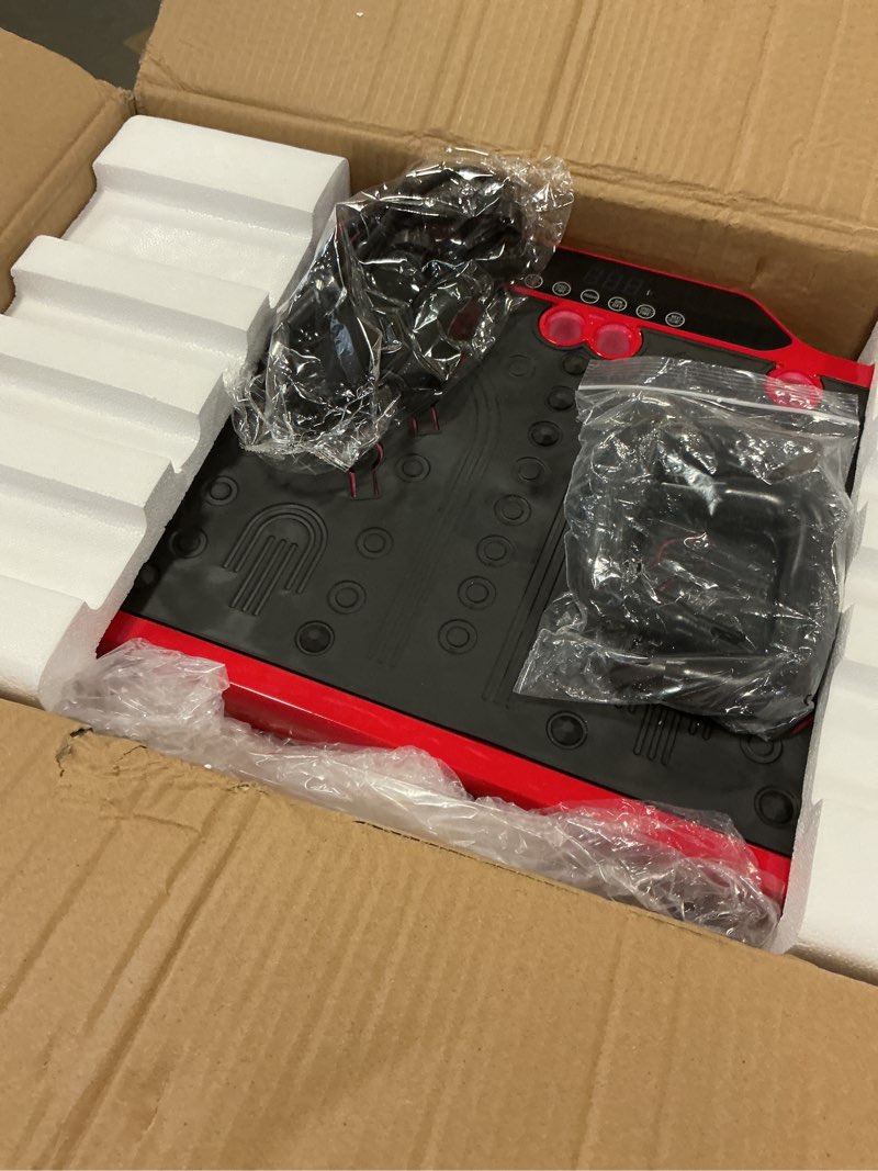 Condition photo showing New/Like New for Zoomsnail Vibration Plate Exercise Machine, 8000 Vibrations/min Adjustable Fitness Platform, 400 Lbs (color may vary)