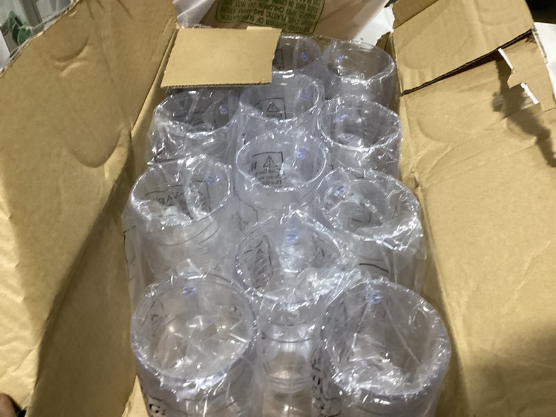 Condition photo showing New/Like New for Fun Express Cowboy Boot Cups Clear Plastic - Western Cups 17oz Boot Mugs 12 Pack for Cowboy Party Decorations Rodeo Theme Party Supplies for Adults & Kids Western Themed Celebrations