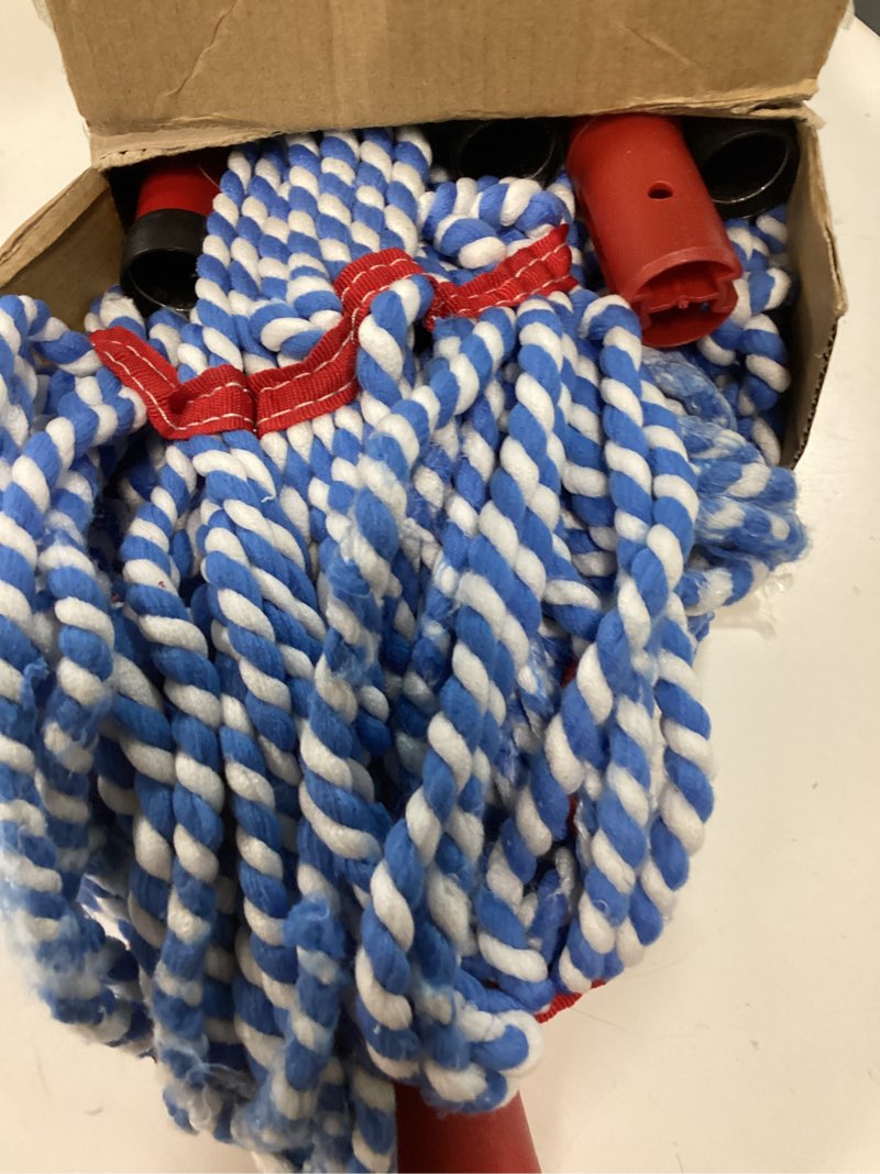 Condition photo showing Good Condition for o-cedar microtwist max microfiber twist mop with 1 extra refill | features hands-free wringing | extra large 18-inch mop head | safe on all floor types microtwist max mop with 1 extra refill