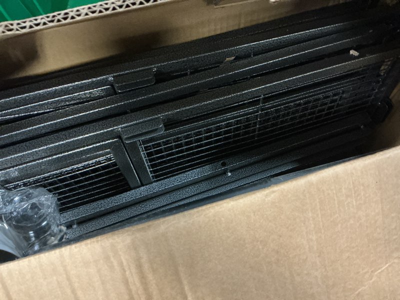 Condition photo showing Good Condition for large two full story deluxe double unit 4-tiers tight 1/2-inch bar spacing durable front doors water bottle food bowl for feisty ferret squirrel hammock rat gerbil small animal critter rolling cage