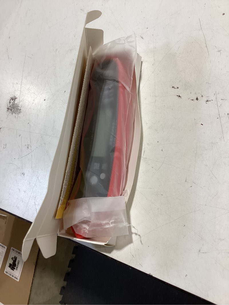 Condition photo showing Good Condition for lonicera digital meat thermometer, instant read, foldable probe, red | ip66 waterproof design, backlit display, calibration function, for meat, baking and grilling