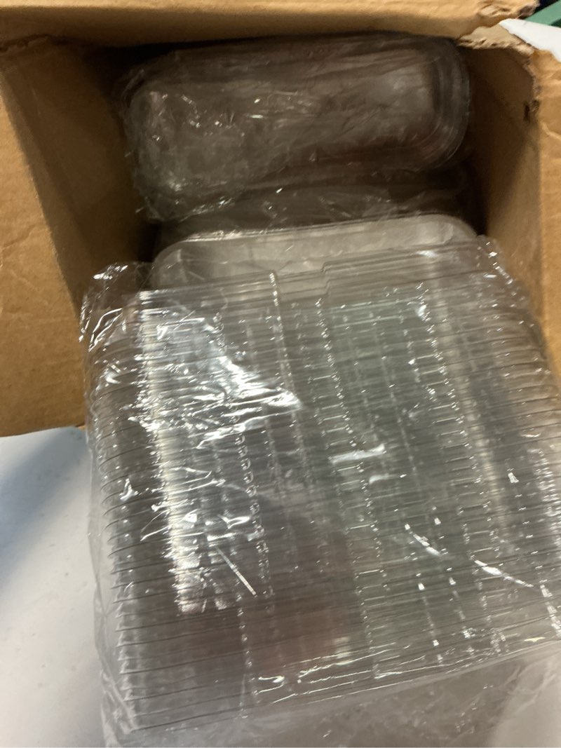 Condition photo showing Good Condition for yqer 100 pack gold mini cake pans with lids and spoons, 6.8 oz disposable aluminum foil mini loaf pans with stickers, individual elegant dessert cake tins containers for weddings, parties, bake sales gold 100