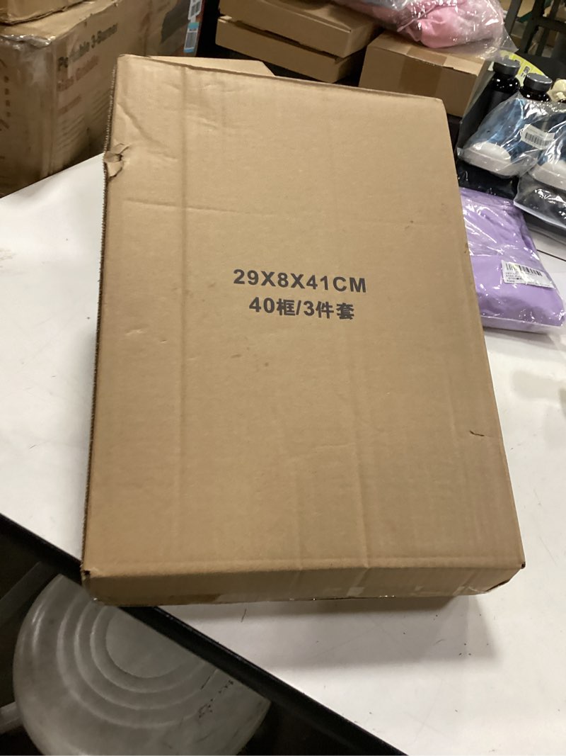 Condition photo showing New/Like New for SRSZHIYUE All of Me Loves All of You Sign Wall Decor 16"×11" Set of 3 Framed Wooden Plaque for Master Bedroom Above Over Bed Love Quotes Wall Hanging Art (Black) 16"L x 11"W All of Me Loves Black