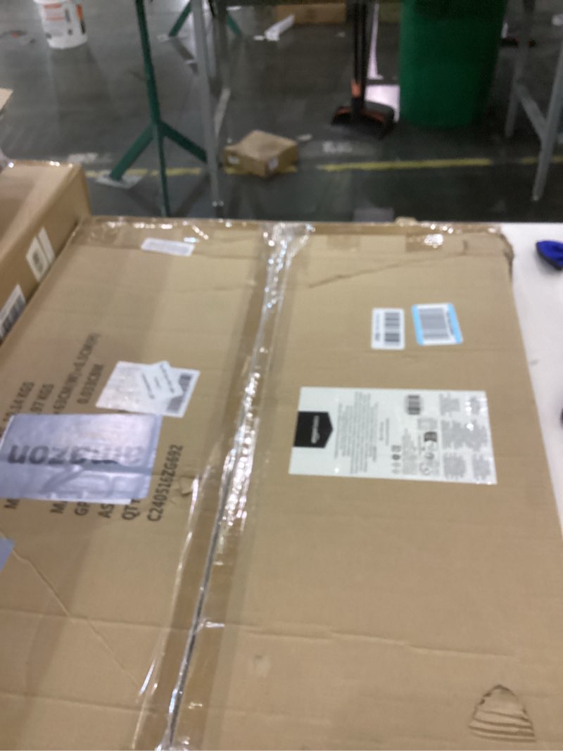 Condition photo showing New/Like New for Amazon Basics Foldable Octagonal Metal Exercise Dog Playpen - Indoor/Outdoor, Single Door, Small (8 Panels, 24 x 30), Easy to assemble and store, 30" - Small, , Black Single Door 30"H