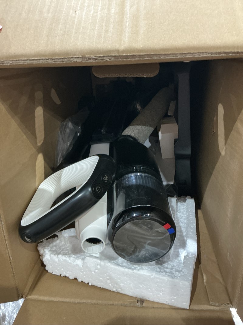 Condition photo showing As Is for ultenic wet dry vacuum cleaner, cordless vacuum mop combo with self-cleaning, 50min runtime, smart mess detection, edge cleaning, led display, 3-in-1 floor cleaner machine for hard floor, ac1 elite black