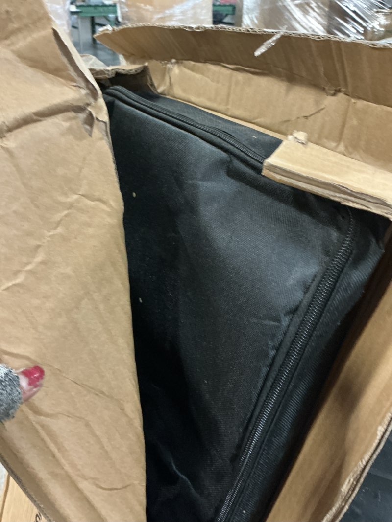 Condition photo showing Good Condition for vevor 10ft x10ft pipe and drape kit, heavy duty backdrop stand with carbon steel base, adjustable backdrop support with 2 clamps and a carry bag for wedding, party, event, photography and exhibition 10 x 10 ft