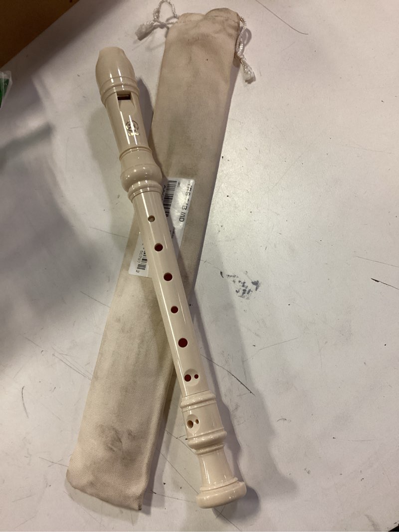 Condition photo showing Good Condition for FLAUTA DULCE SOPRANO - Yamaha (YRS24B) DO,Didigitacion Barroca,Est,resina ABS, 3 Piezas, color Marfil