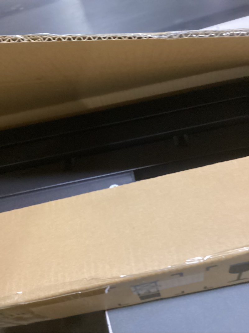 Condition photo showing Good Condition for twin bed frames with headboard and footboard,black metal platform bed frame with rgb led lights and usb charging station,under bed storage,no box spring needed,suitable for bedrooms black twin size