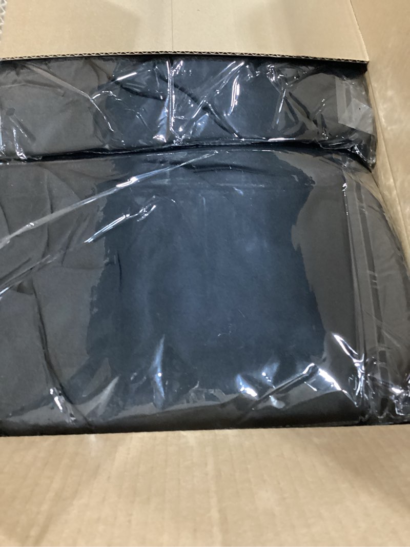 Condition photo showing New/Like New for Spandex Table Cover for 6 foot Rectangle Tables-6 Pack Fitted Stretch Black Tablecloth-Elastic 6ft Folding Tablecloths for Party, Vendor Booth Display, Banquet Buffet Event, Craft Trade Show Black 6 FT | 6 Pack