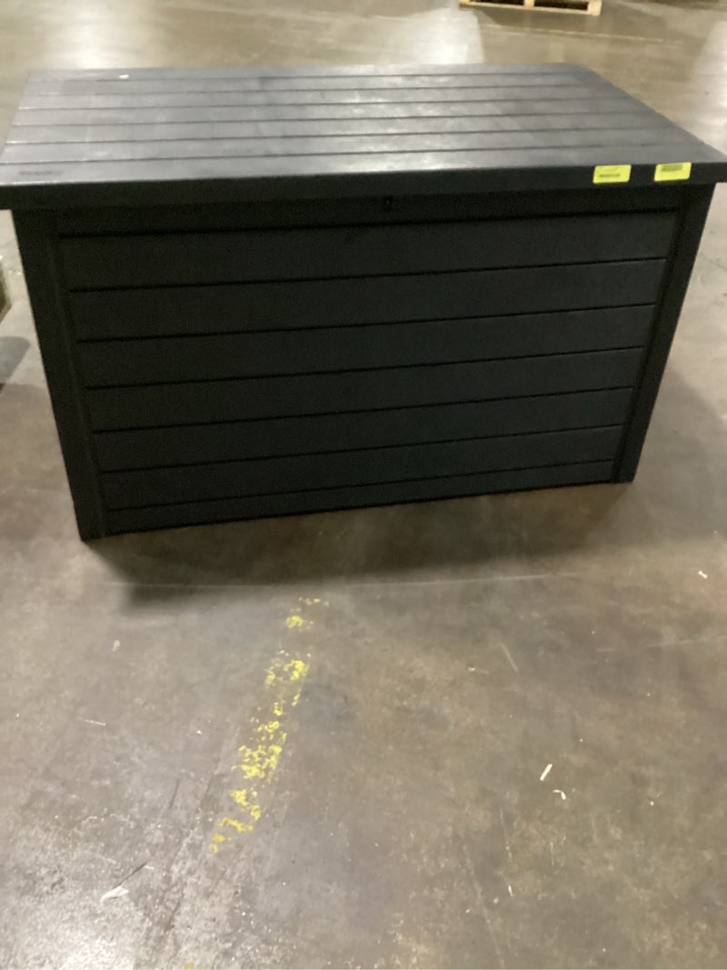 Condition photo showing New/Like New for keter 230 gal. xxl deck box
