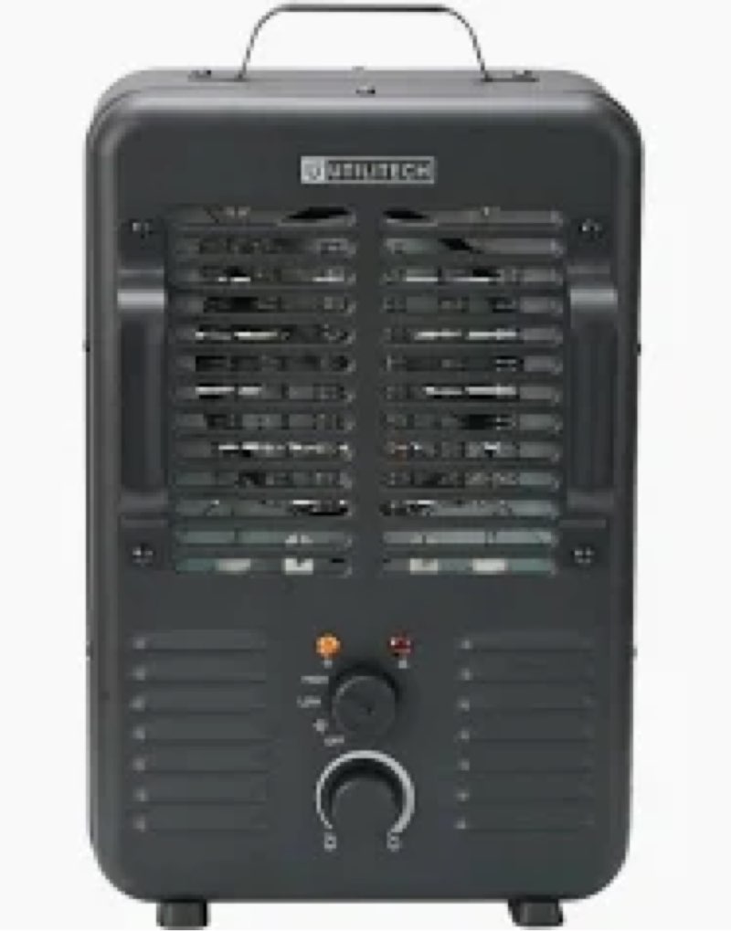 Utilitech utility fan heater 