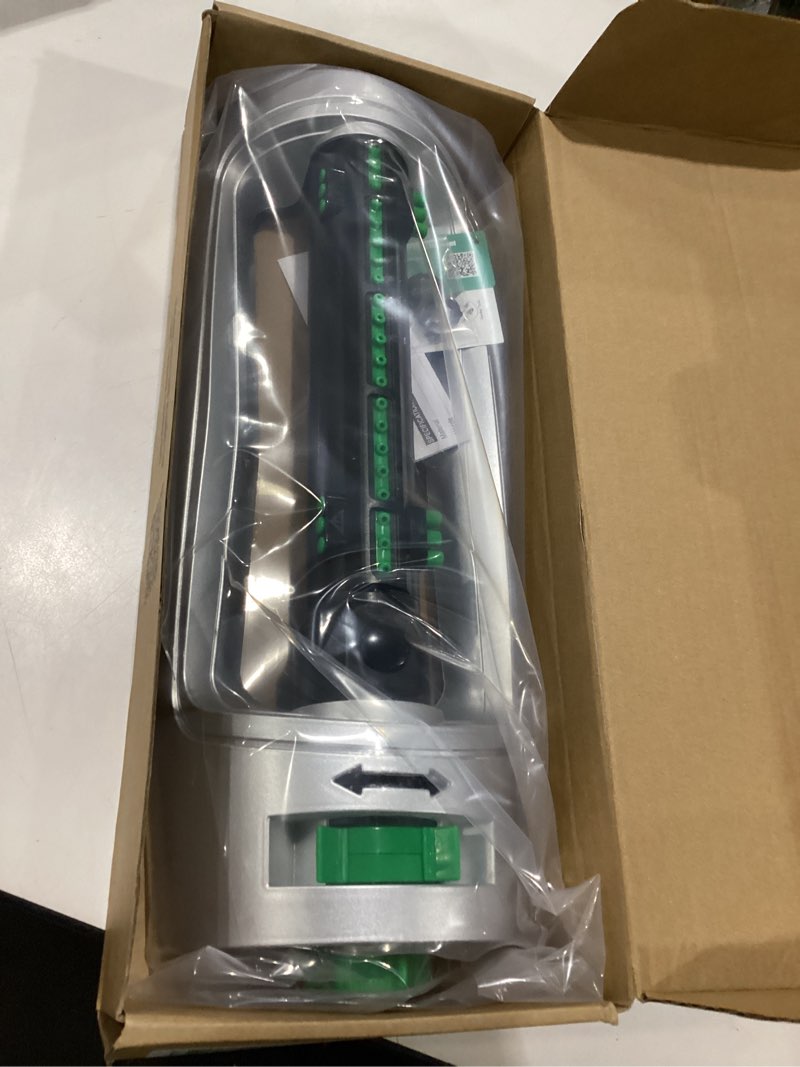 Condition photo showing New/Like New for restmo turbo oscillating sprinkler, large yard irrigation sprinkler with 21 durable nozzles, weighted base, adjustable spray width & coverage, lawn sprinkler & garden sprinkler for yard silver oscillating sprinkler