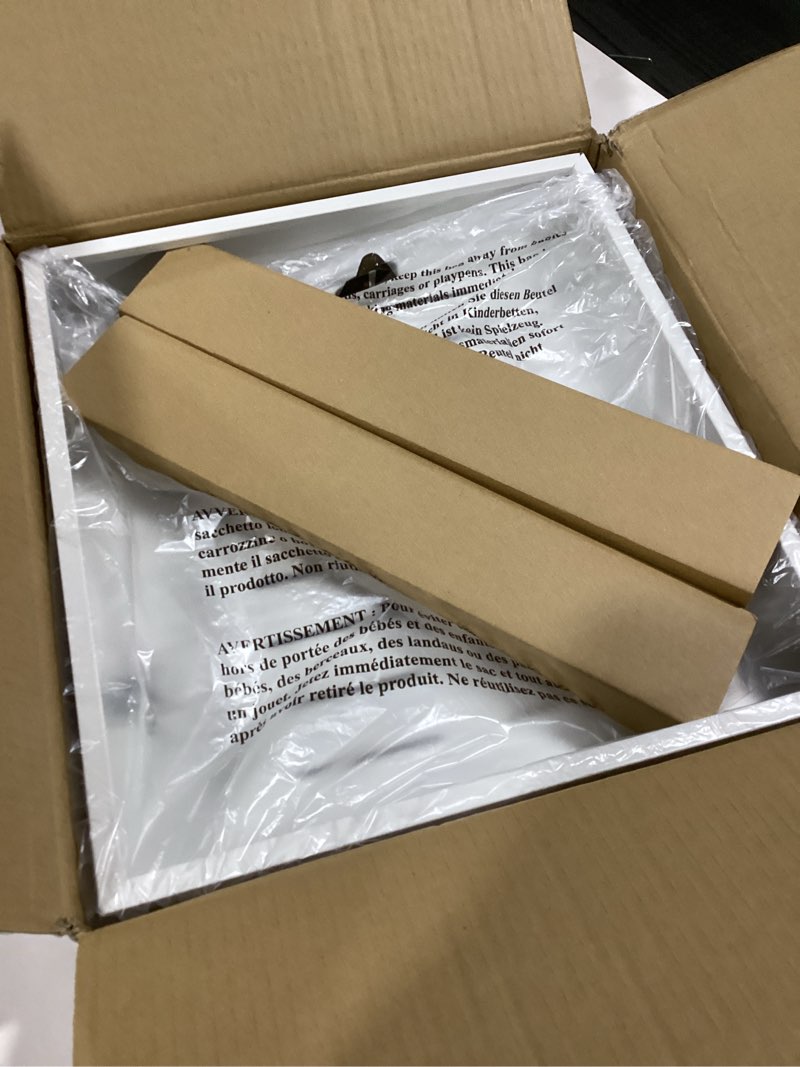 Condition photo showing Good Condition for Pull Out Cabinet Organizer with Nano Adhesive, Heavy Duty Full-Extension Slide-Out Drawer for Kitchen Cabinet Organizers and Storage, No Drill Roll out Pantry Shelf, 15.8"W x 16.9"D x 3.1"H , White White 15.8" Wide-16.9"Deep (1Pack?