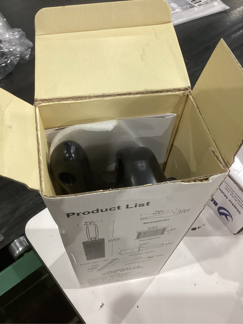 Condition photo showing Good Condition for Manual Meat Slicer for Fresh Raw Meat (with Steady Grip), Meal Prep, Adjustable Thickness 2mm or 4mm, 17 Blades get 18 Meat Slices, Meat Cleavers can be Sliced, Striped, Diced -Black Black (with Steady Grip )