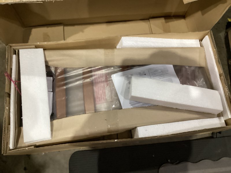 Condition photo showing Good Condition for Winsome Benjamin Ladder Back Chair, Walnut, Set of 2 16.6W x 20.5D x 34.7H In Walnut