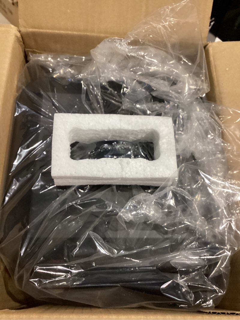 Condition photo showing Good Condition for CEROELDA Small Trash Can with Lid-5L/1.3 Gal,Stainless Steel Outdoor Dog Poop Garbage Can-Farmhouse Retro Metal Waste Bin w/Step Pedal for Bathroom Bedroom Office-Soft Close-Black Black 1.3 Gallons