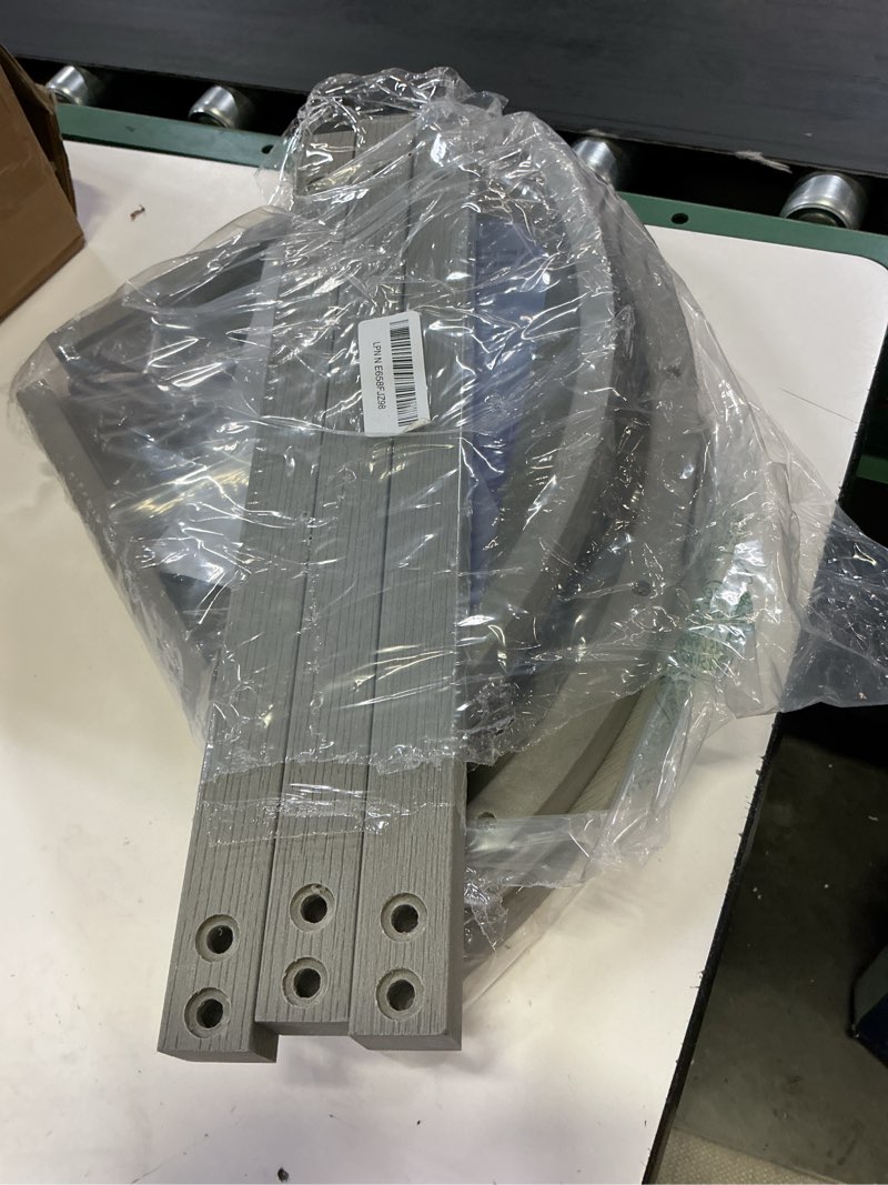 Condition photo showing Good Condition for kingpavonini corner shower stool for inside shower, anti-fading shower bench for shaving legs, hdps waterproof shower seat with storage shelf, load 400 pounds grey 17.13*13.5
