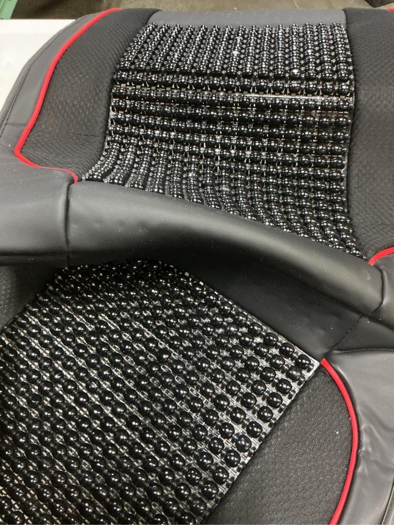 Condition photo showing Good Condition for for mack granite 2015-2026 beaded semi truck seat cover massage cooling cushion