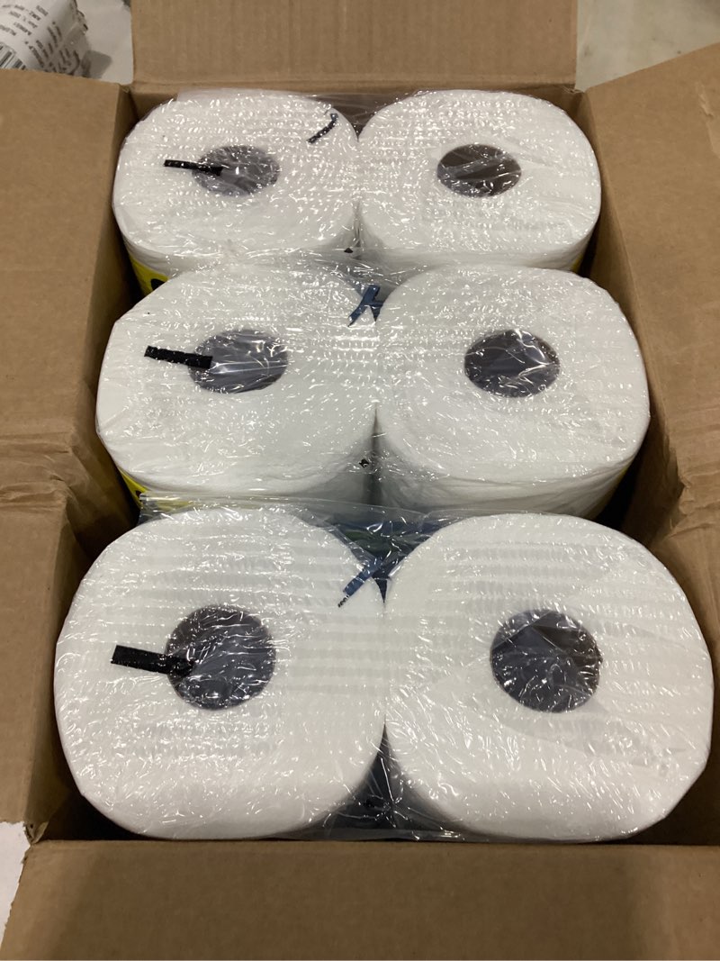 Condition photo showing New/Like New for 3 packs of 24 quilted northern ultra soft & strong toilet paper, 6 mega rolls = 24 regular rolls, 5x stronger*, premium soft toilet tissue mega 6 rolls (pack of 1)