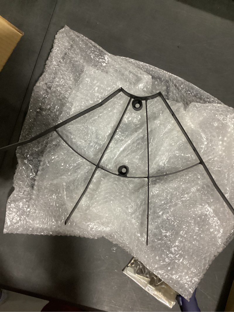 Condition photo showing Good Condition for 21 in Heavy Duty Fire Pit Grate Round, Decorative Wood-Burning Lift Grate Pit, Heat-Resistant,Heavy Duty Firepit Grate for Outdoor Campfires, Fireplace Woodstoves and Outdoor Camping Firepits Round 21in