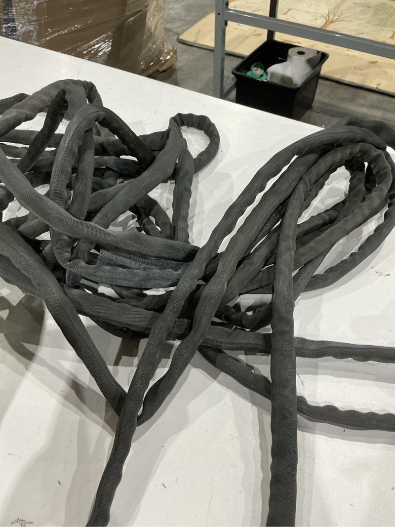 Condition photo showing As Is for zero-g teknor apex 5/8-in x 50-ft premium -duty kink free woven gray hose