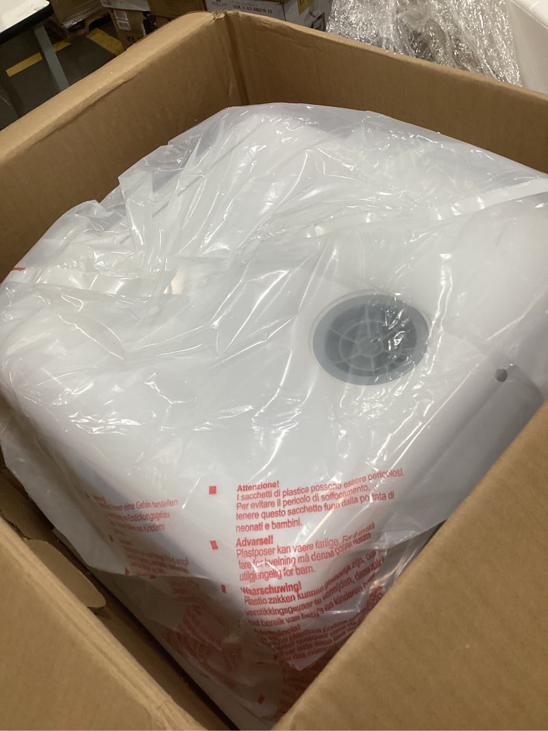 Condition photo showing Good Condition for midea mdc17p2dww countertop dishwasher portable with 6l(1.59g) built-in water tank, 5+2 programs, auto door open, dual drying system, energy-saving and odor removal, for apartments, dorms& rvs, white