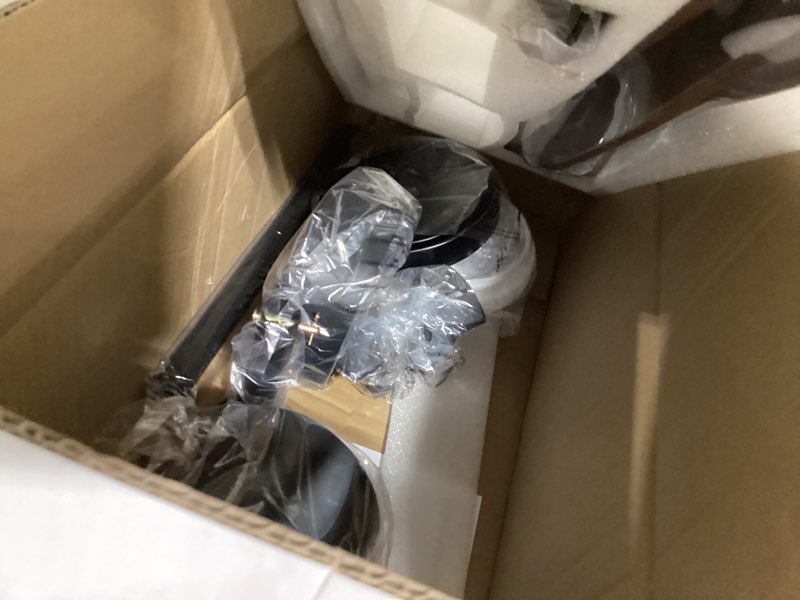 Condition photo showing New/Like New for Ceiling Fans with Lights and Remote, 52 Inch Outdoor Ceiling Fan for Patios with Light 3 Downrods, 3 Blades Modern Ceiling Fan Noiseless Reversible DC Motor, Wood Fan for Farmhouse Walnut Wood 52 Inch