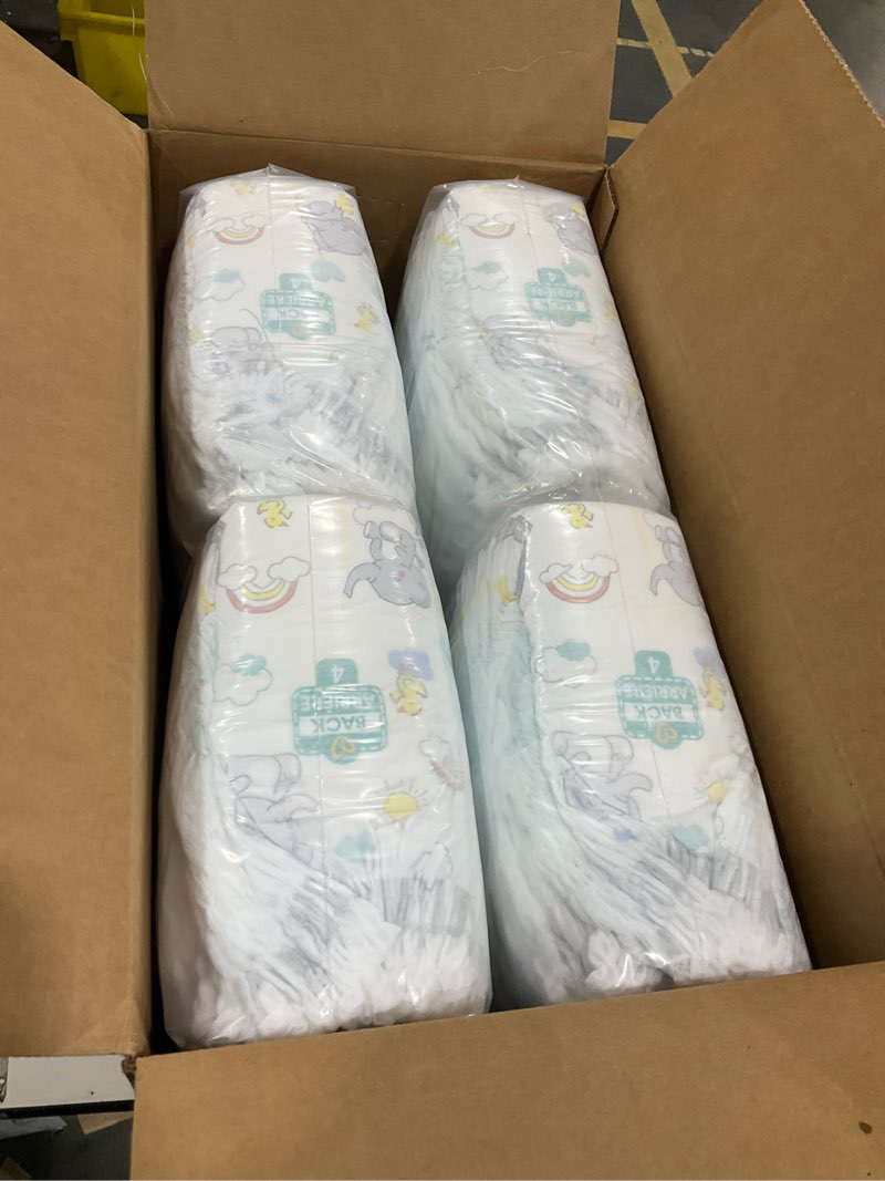 Condition photo showing New/Like New for Pampers Diapers - Swaddlers 360° - Size 4, 132 Count, up to 100% Leakproof Comfy Dry Fit, Designed for Easy Changes, Pull On Baby Diaper (Packaging May Vary) Size 4 132