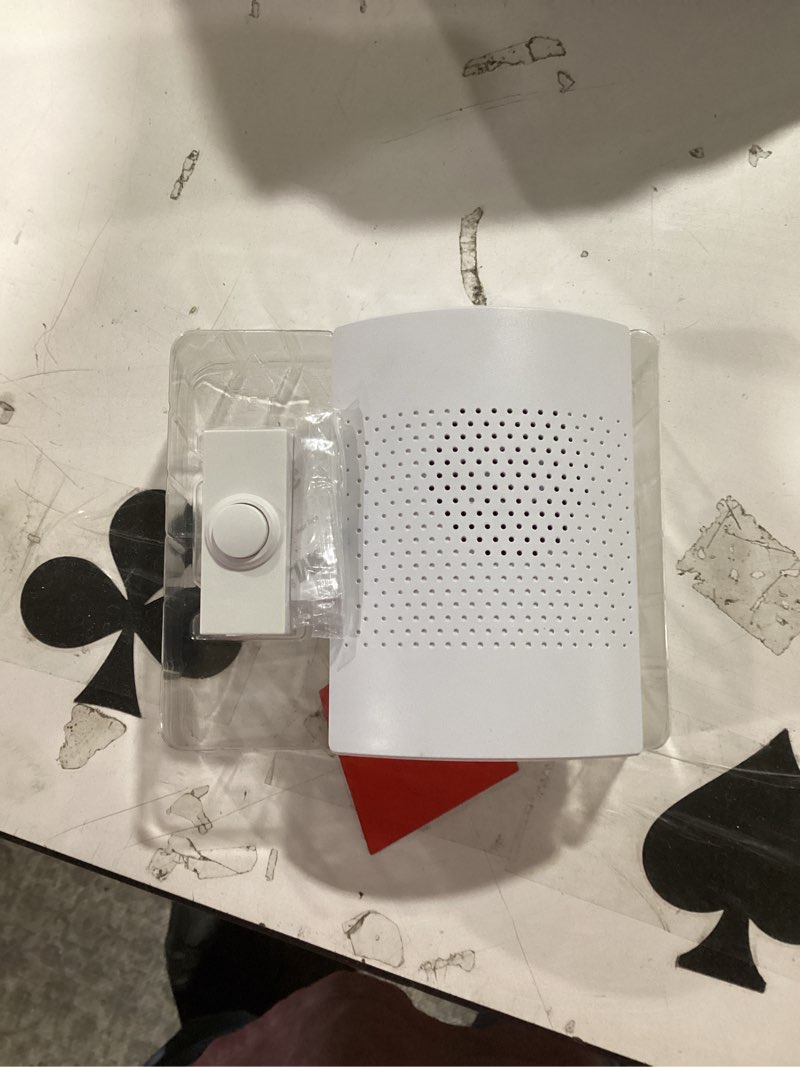 Condition photo showing Good Condition for Utilitech White Wireless Doorbell Doorbell kit