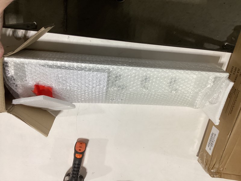 Ballucci Floating Coat and Hat Wall Shelf Rack, 5 Pegs Hook, 24", Black