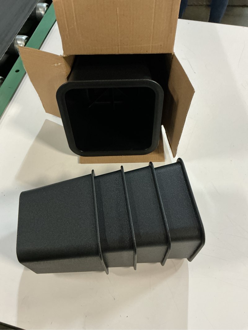 Condition photo showing Good Condition for bed risers 8 inch heavy duty - set of 4 adjustable furniture riser, elevation heights of 3, 5 & 8 inches, supports up to 1,300 lbs for bed, couch, table & chair(black) 4pcs 3inch+ 4pcs 5inch black