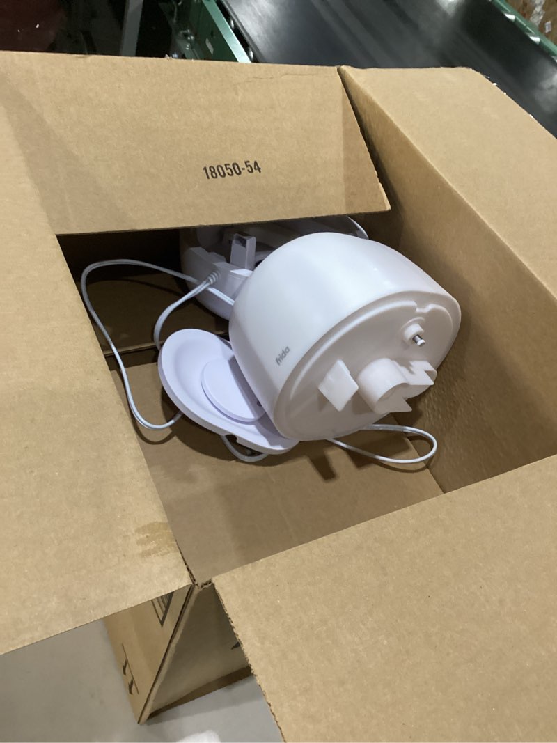 Condition photo showing Good Condition for frida baby 3-in-1 cool mist humidifier for large rooms, top fill humidifier for bedroom, allergy relief, 60 hour runtime + nightlight, auto shut-off, quiet, carry handle, essential oil diffuser white 0.6 gallon tank