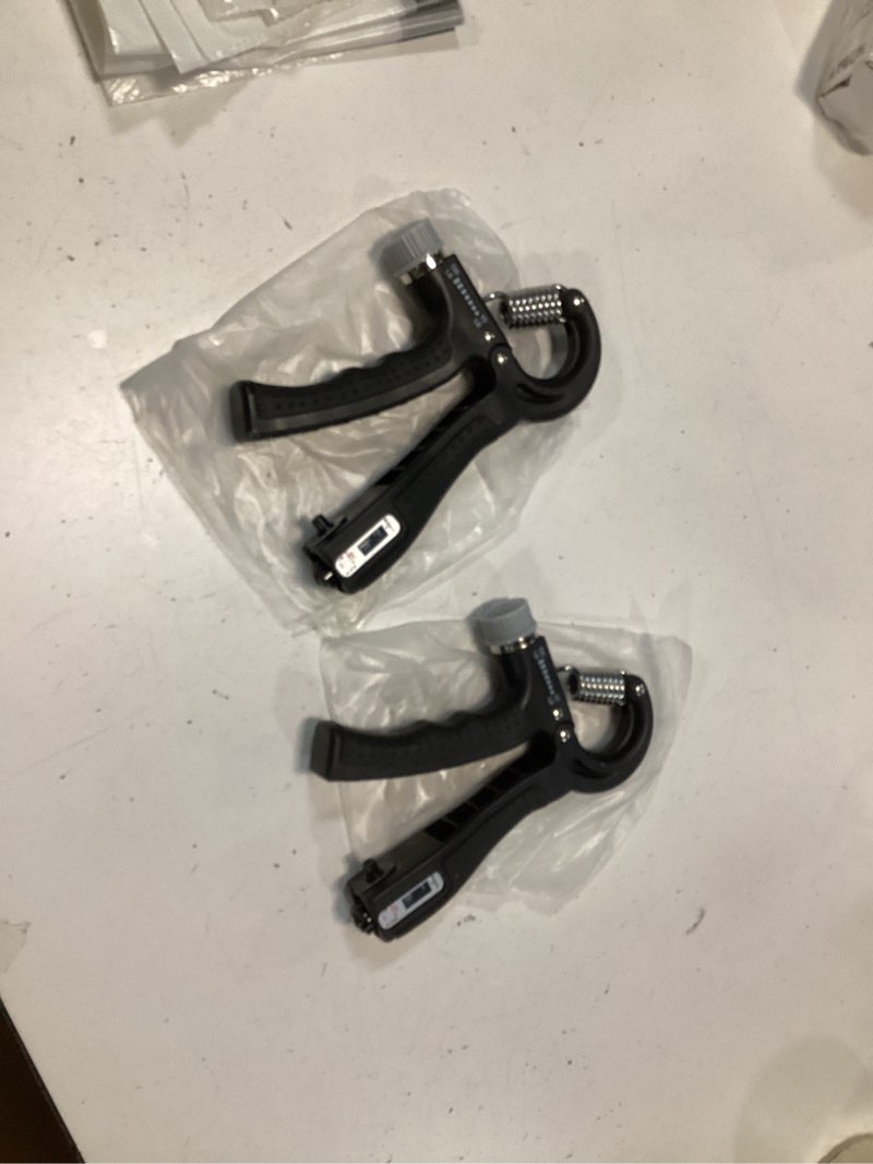 Condition photo showing Good Condition for DMI Compact Hand Exercise Grip Strengtheners with Adjustable Weight Resistance from 10-130lbs, Grip Tracker keeps Track of Number of Squeezes, FSA & HSA Eligible, Set of 2